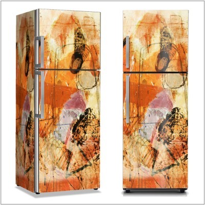 Αφηρημένη ζωγραφική, Ζωγραφική, Αυτοκόλλητα ψυγείου, 50 x 85 εκ. (13582)