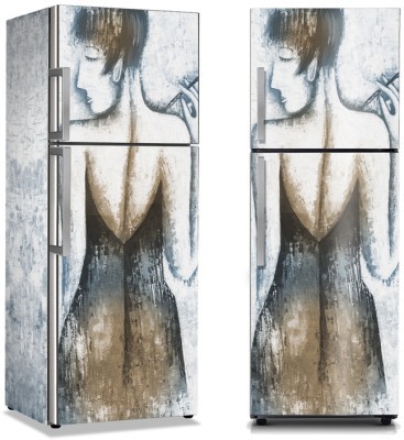Γυναικεία Πλάτη, Ζωγραφική, Αυτοκόλλητα ψυγείου, 50 x 85 εκ. (10646)