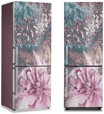 Λουλούδι, Ζωγραφική, Αυτοκόλλητα ψυγείου, 50 x 85 εκ. (45849)