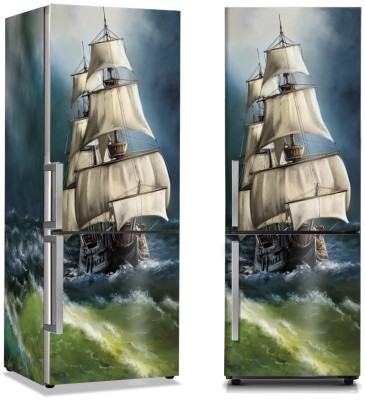 The Ship, Ζωγραφική, Αυτοκόλλητα ψυγείου, 50 x 85 εκ. (45858)