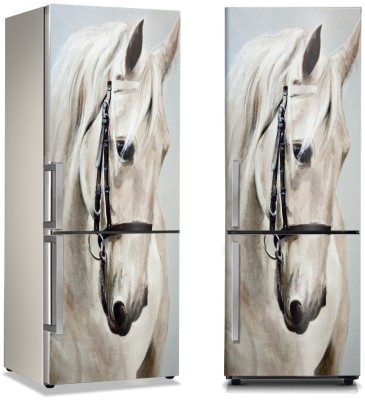Άλογο, Ζωγραφική, Αυτοκόλλητα ψυγείου, 50 x 85 εκ. (45864)