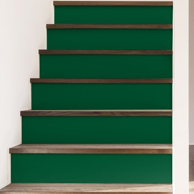 Dark Green, Χρώματα, Αυτοκόλλητα σκάλας, 90 x 12 εκ. (54275)