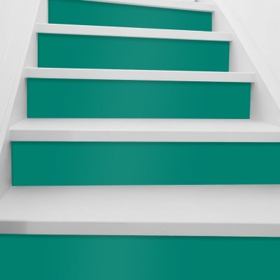 Turquoise Green, Χρώματα, Αυτοκόλλητα σκάλας, 90 x 12 εκ. (54276)