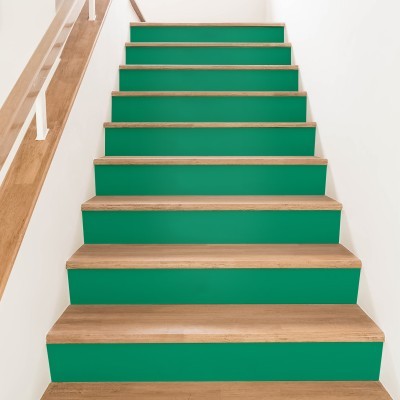 Leaf Green, Χρώματα, Αυτοκόλλητα σκάλας, 90 x 12 εκ. (54277)