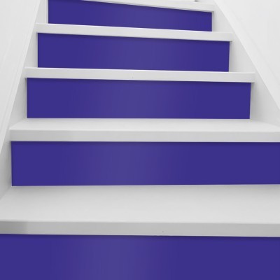 Houseart Electric Blue, Χρώματα, Αυτοκόλλητα σκάλας, 90 x 12 εκ.