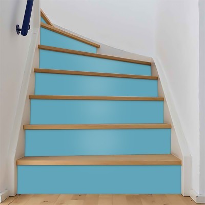 Light Blue, Χρώματα, Αυτοκόλλητα σκάλας, 90 x 12 εκ. (54286)