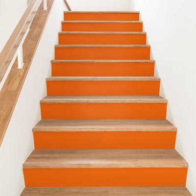 Orange, Χρώματα, Αυτοκόλλητα σκάλας, 90 x 12 εκ. (54287)