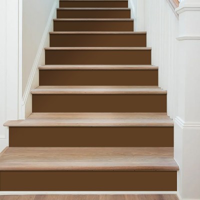 Chocolate Brown, Χρώματα, Αυτοκόλλητα σκάλας, 90 x 12 εκ. (54291)