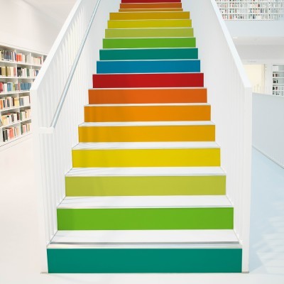 Multi Color, Χρώματα, Αυτοκόλλητα σκάλας, 90 x 12 εκ. (54301)