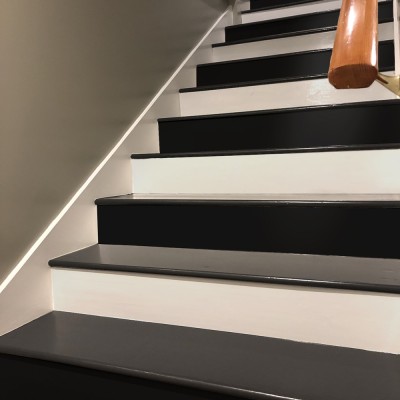 Black and White, Χρώματα, Αυτοκόλλητα σκάλας, 90 x 12 εκ.