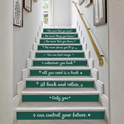 Έλεγξε το μέλλον σου, Φράσεις, Αυτοκόλλητα σκάλας, 90 x