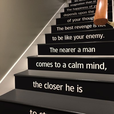 Ενθαρρυντικές φράσεις 3, Φράσεις, Αυτοκόλλητα σκάλας, 9