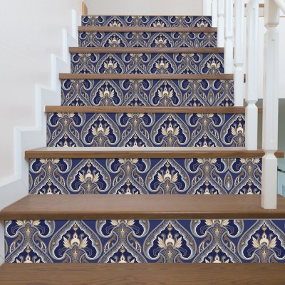 Houseart Ανατολίτικο μοτίβο, Μοτίβα, Αυτοκόλλητα σκάλας, 90 x 12 εκ.