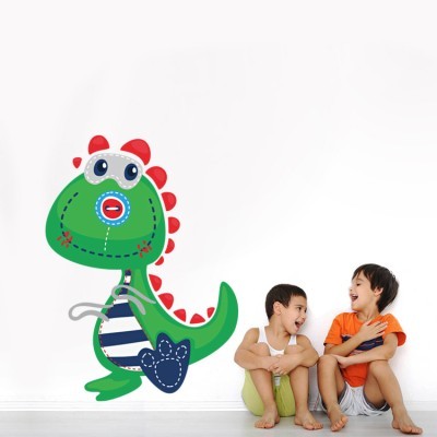 Μικρός χαριτωμένος δεινόσαυρος, Παιδικά, Αυτοκόλλητα τοίχου, 36 x 50 εκ.