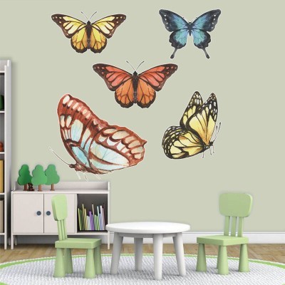 Πεταλούδα Παιδικά Αυτοκόλλητα τοίχου 55 x 55 cm (39016)
