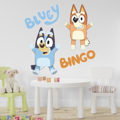 Dog Sisters, Παιδικά, Αυτοκόλλητα τοίχου, 50 x 50 εκ.