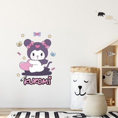 Kuromi, Παιδικά, Αυτοκόλλητα τοίχου, 40 x 53 εκ.