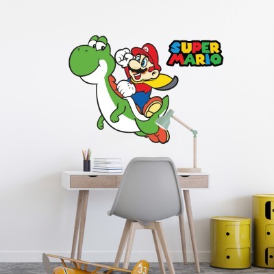 Houseart Super Mario, Παιδικά, Αυτοκόλλητα τοίχου, 40 x 40 εκ.