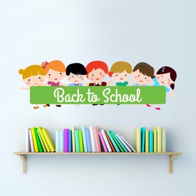 Back to School, Παιδικά, Αυτοκόλλητα τοίχου, 80 x 25 εκ.