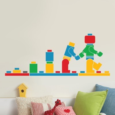 Lego, Παιδικά, Αυτοκόλλητα τοίχου, 120 x 48 εκ.