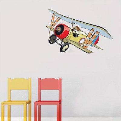 Υδροπλάνο, Παιδικά, Αυτοκόλλητα τοίχου, 60 x 40 εκ.