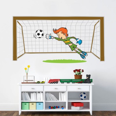 Τερματοφύλακας Παιδικά Αυτοκόλλητα τοίχου 25 x 50 cm (7635)