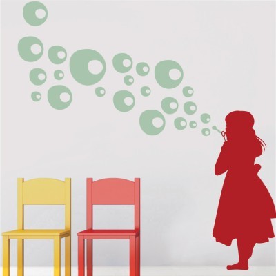 Φουσκίτσες Παιδικά Αυτοκόλλητα τοίχου 60 x 58 cm (5047)
