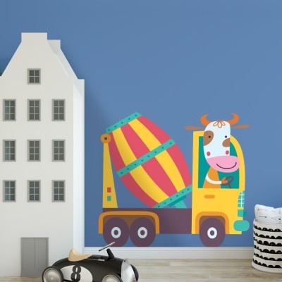 Αγελαδίτσα Παιδικά Αυτοκόλλητα τοίχου 45 x 45 cm (34891)