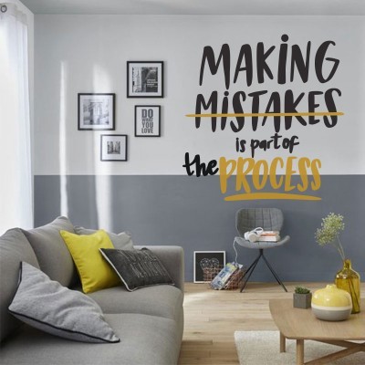 Making Mistakes, Φράσεις, Αυτοκόλλητα τοίχου, 100 x 100 εκ.