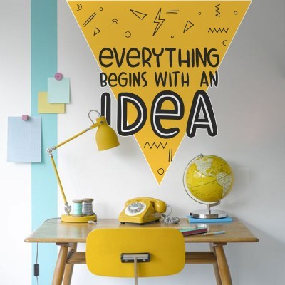 Houseart Idea, Φράσεις, Αυτοκόλλητα τοίχου, 70 x 70 εκ.