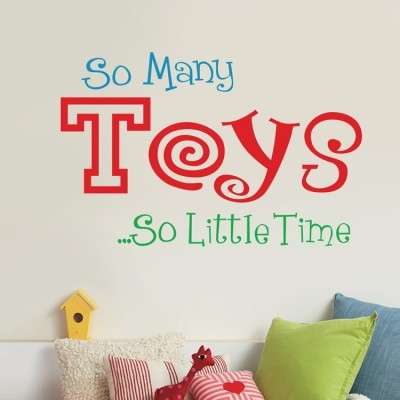 So many toys Φράσεις Αυτοκόλλητα τοίχου 42 x 65 cm (13110)
