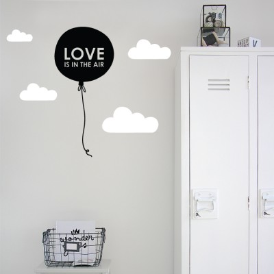 Love is in the air… Φράσεις Αυτοκόλλητα τοίχου 40 x 50 cm (13137)