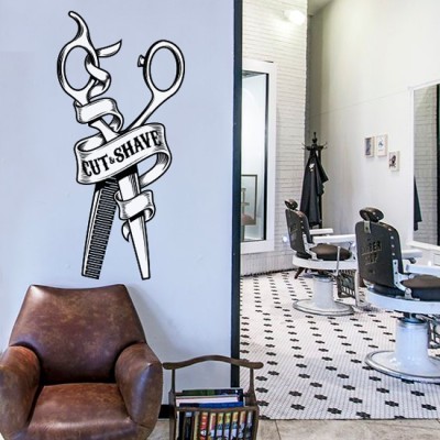 Διακόσμηση παιδικού δωματίου House Art - ΣΗΜΑΝΤΙΚΟ: Σε περίπτωση διαφοράς τιμής από το κατάστημα ισχύει παντα και μόνο η τιμή του καταστήματος Cut & Shave, Διάφορα, Αυτοκόλλητα τοίχου, 40 x 83 εκ.