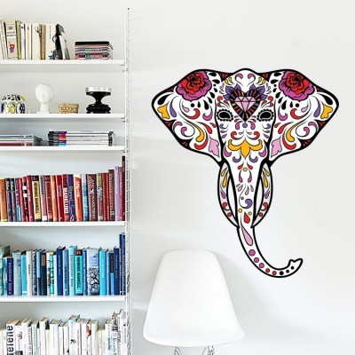 Ελέφαντας με λουλούδια, Διάφορα, Αυτοκόλλητα τοίχου, 54