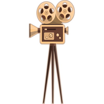 Camera, Διάφορα, Αυτοκόλλητα τοίχου, 30 x 68 εκ.