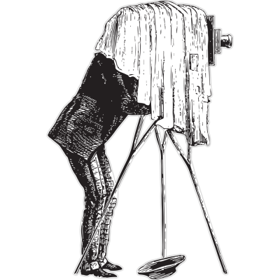 Φωτογράφος, Διάφορα, Αυτοκόλλητα τοίχου, 30 x 45 εκ.