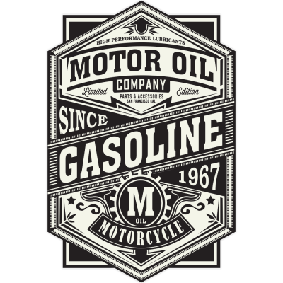 Houseart - ΣΗΜΑΝΤΙΚΟ: Σε περίπτωση διαφοράς τιμής από το κατάστημα ισχύει παντα και μόνο η τιμή του καταστήματος Gasoline, Διάφορα, Αυτοκόλλητα τοίχου, 30 x 45 εκ.