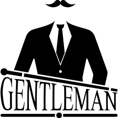 Gentleman, Διάφορα, Αυτοκόλλητα τοίχου, 50 x 50 εκ.