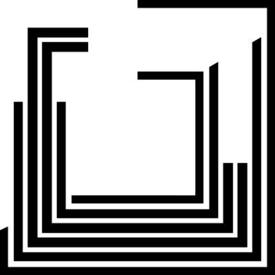 Geomtric Square, Διάφορα, Αυτοκόλλητα τοίχου, 45 x 45 εκ. (54586)