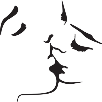 Kiss, Διάφορα, Αυτοκόλλητα τοίχου, 40 x 40 εκ.