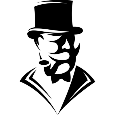 Houseart - ΣΗΜΑΝΤΙΚΟ: Σε περίπτωση διαφοράς τιμής από το κατάστημα ισχύει παντα και μόνο η τιμή του καταστήματος Gentleman\'s Portrait, Διάφορα, Αυτοκόλλητα τοίχου, 30