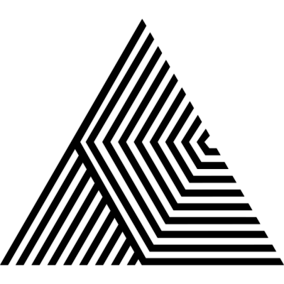 Triangle, Διάφορα, Αυτοκόλλητα τοίχου, 50 x 43 εκ. (54585)