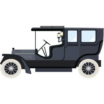 Vintage Αυτοκίνητο, Διάφορα, Αυτοκόλλητα τοίχου, 50 x 2