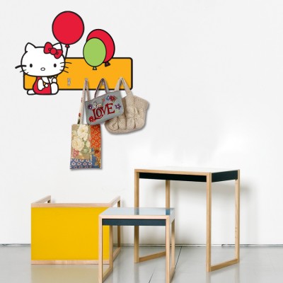 Houseart Κρεμάστρα παιδική, Κρεμάστρες, Αυτοκόλλητα τοίχου, 80X52