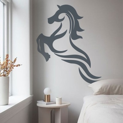 Άλογο που καλπάζει Ζώα Αυτοκόλλητα τοίχου 90 x 90 cm (39516)