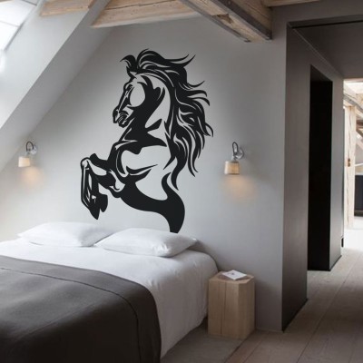 Άγριο άλογο που καλπάζει Ζώα Αυτοκόλλητα τοίχου 120 x 90 cm (39522)