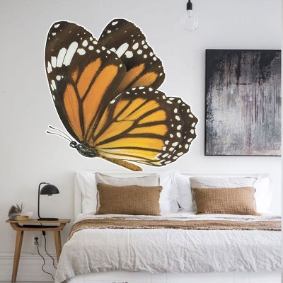 Πεταλούδα-2, Ζώα, Αυτοκόλλητα τοίχου, 80 x 80 εκ. (39527)