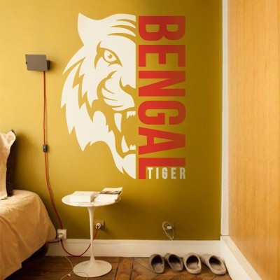 Bengal tiger Ζώα Αυτοκόλλητα τοίχου 120 x 90 cm (39564)