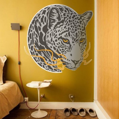 Τίγρης-2 Ζώα Αυτοκόλλητα τοίχου 70 x 70 cm (39587)