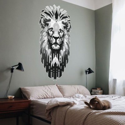 Lion Ζώα Αυτοκόλλητα τοίχου 120 x 60 cm (39589)